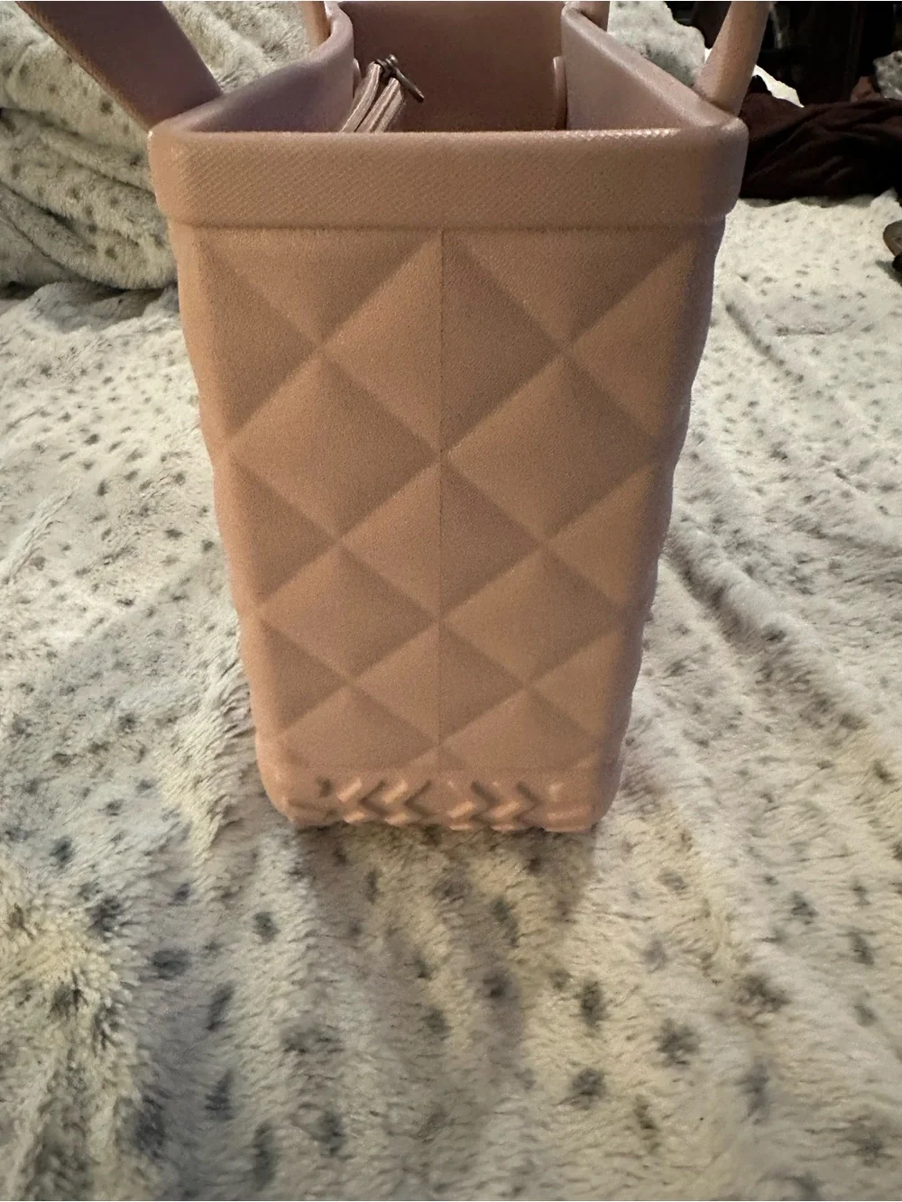 BOGG BAG Quilted Light Pink Tote